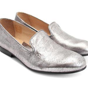 Fluevog Silver Loafers (size 11)